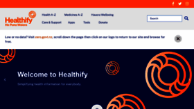 What Healthnavigator.org.nz website looks like in 2024 
