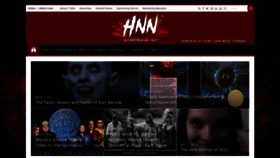 What Horrornews.net website looks like in 2024 