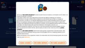 What Hot.at website looked like in 2024 (2 years ago)