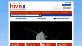 What Hivis.net website looks like in 2024 