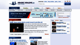 What Hradeckralove.cz website looks like in 2024 