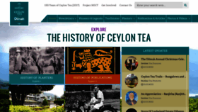 What Historyofceylontea.com website looks like in 2024 