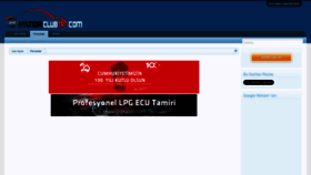 What Hyundaiclubtr.com website looks like in 2024 