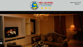 What Hotelvietuc.com website looks like in 2024 