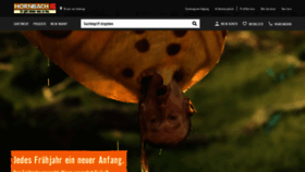 What Hornbach.at website looked like in 2024 (1 year ago)