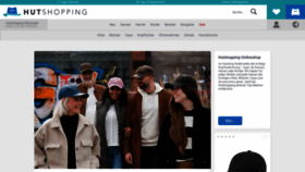What Hutshopping.de website looks like in 2024 