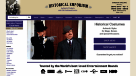 What Historicalemporium.com website looks like in 2024 