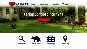 What Havahart.com website looks like in 2024 