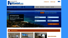 What Hicentral.com website looks like in 2024 