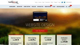 What Hostinguk.net website looked like in 2024 (2 years ago)