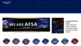 What Hqafsa.org website looks like in 2024 