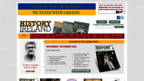 What Historyireland.com website looks like in 2024 
