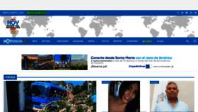 What Hoydiariodelmagdalena.com.co website looks like in 2024 