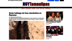 What Hoytamaulipas.net website looks like in 2024 