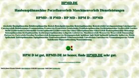 What Hpmd.de website looked like in 2024 (1 year ago)