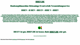What Hhev.de website looks like in 2024 