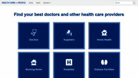 What Healthcare4ppl.com website looks like in 2024 