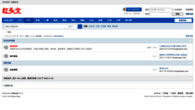 What Hongtouwen.com website looks like in 2024 