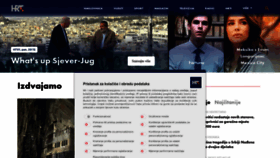 What Hrt.hr website looks like in 2024 
