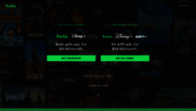 What Hulu.com website looks like in 2024 