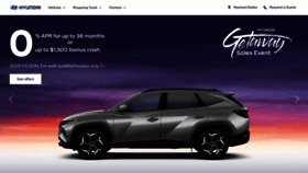 What Hyundai.com website looks like in 2024 