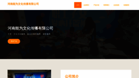 What Hnnwz.cn website looks like in 2024 
