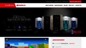 What Havellspowerplus.havells.com website looks like in 2024 