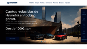 What Hyundai.es website looks like in 2024 