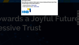 What Hnb.net website looks like in 2024 