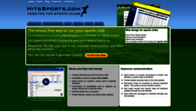 What Hitssports.com website looks like in 2024 