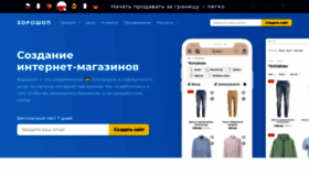 What Horoshop.ua website looks like in 2024 