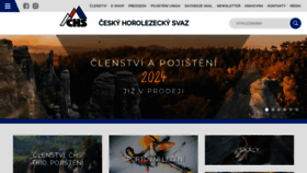 What Horosvaz.cz website looks like in 2024 
