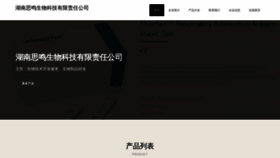 What Hnsaiming.com website looks like in 2024 