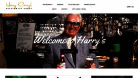 What Harrycarays.com website looks like in 2024 