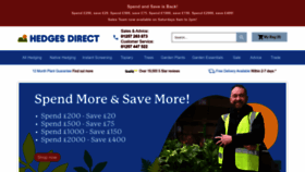 What Hedgesdirect.co.uk website looks like in 2024 