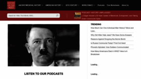 What Historyonthenet.com website looks like in 2024 