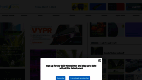 What Hortidaily.com website looks like in 2024 