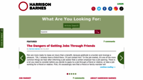 What Harrisonbarnes.com website looks like in 2024 