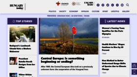 What Hungarytoday.hu website looks like in 2024 