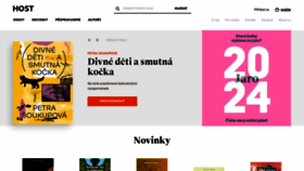 What Hostbrno.cz website looks like in 2024 