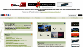 What Hiking-site.nl website looks like in 2024 