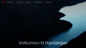 What Hardangerfjord.com website looks like in 2024 