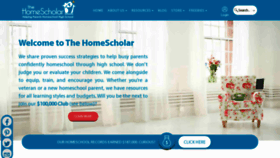 What Homehighschoolhelp.com website looks like in 2024 