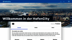 What Hafencity.com website looks like in 2024 