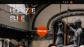 What Horkyzeslize.sk website looks like in 2024 