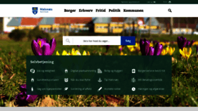 What Halsnaes.dk website looks like in 2024 