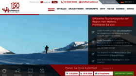 What Hall-wattens.at website looked like in 2024 (2 years ago)