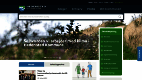 What Hedensted.dk website looks like in 2024 