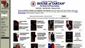 What Houseoftartan.com website looks like in 2024 