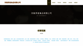 What Hnchundao.com website looks like in 2024 